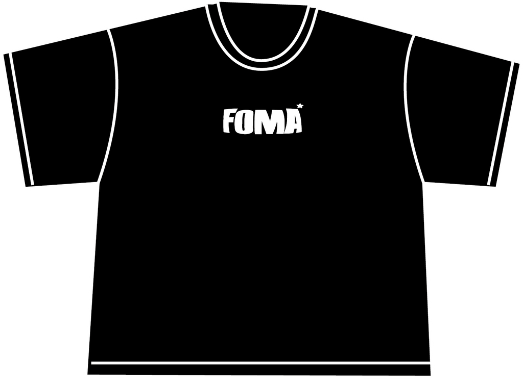 PLAYERA NEGRA FOMA